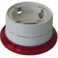 Marchio: NOTIFIER. Articolo: WL-SSB (RAD38). Base per sensori wireless  con 32 tonalità selezionabili, lampeggiante e potenza acustica di 90.1-92.4dB/1m. Campo di funzionamento di 200m con Traslatore o Expander in spazio aperto. Fornita di doppia batteria al litio per una lunga durata. La trasmissione avviene in modo bidirezionale con frequenza da 868,15MHz a 869,85MHz a 7 canali. Dotata di LED per la visualizzazione dello stato delle batterie.