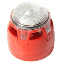 Marchio: NOTIFIER. Articolo: CWSS-RW-S5 (SI 106). Sirena rossa convenzionale con lampeggiante a LED bianco, completa di base standard. Ideale per applicazioni dove viene richiesta una duplice segnalazione di allarme. Le nuove sirene sono state progettate con un nuovo design che include: una tromba ripiegata, un led ad alte prestazioni, un’ottica avanzata e un’innovativa lente. Queste caratteristiche consentono al dispositivo di avere un’ottima qualità sonora, una straordinaria copertura omnidirezionale della luce e un bassissimo impatto sui consumi di corrente, garantendo qualità affidabilità e una lunga durata. Certificata CPR in conformità alla EN 54-23. Tensione di funzionamento: da 12 a 29Vcc. Assorbimento Medio: 49mA @ 29Vcc Classe W tono 7. Potenza uscita sonora: max. 107dB(A) @ 1m (tono 23). Numero di toni: 32. Settaggio Volume: medio o alto. Terminazione cavi: 0,5-2,5mm2. Materiale corpo: ABS. Materiale Lente: PC.