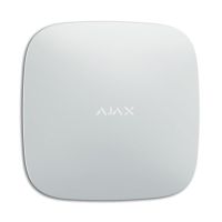 Marchio: AJAX. Articolo: HUB. Unità centrale HUB, GSM + Ethernet. Controlla fino a 100 dispositivi senza fili  con tecnologia “Jeweller”  di connessione wireless avanzata.PRESTAZIONIIl Hub controlla altri dispositivi e raccoglie i dati con l'aiuto della tecnologia avanzata di connessione senza fili. Analizza le minacce, filtra i falsi allarmi e informa in caso di una minaccia reale. Tecnologie a prova di sabotaggio rendono il Hub Ajax ed i locali protetti veramente inattaccabili.CARATTERISTICHE TECNICHEColori: BiancoDimensioni: mm 163 x 163 x 36Peso: g 320Alimentazione: 110-250Vc.a.Potenza segnale radio: 25mWTemperatura di funzionamento: da 0°С a +50°СConnessione: GSM (850/900/1800/1900MHz), Ethernet Protocollo di comunicazione Jeweller 868MHzDistanza di funzionamento: fino a 2.000 metri (in area libera)Batteria di back-up: 2Ah ioni di litio (autonomia fino a 10 ore*)App disponibili: iOS 7.1 o successiva, Android 4.1 o successivaNumero di utenti max.: 10Numero di dispositivi collegati max.: 100Protezione da manomissioni: disponibile
