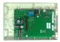 Marchio: ARITECH. Articolo: NX-848E-BB. Scheda base e contenitore per ricevitore. Permette di collegare, tramite bus, il ricevitore inserito nella centrale NX-10 (NX-848E-BO) remotamente alla centrale stessa in una posizione dove si possa ottenere una migliore copertura radio.