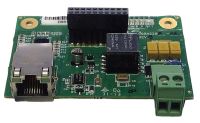 Marchio: ARITECH. Articolo: DF955-C4. Scheda Ethernet, 10/100BASE-TX su RJ45, PoE, G2 Silver, per opzione network protezione recinzioni