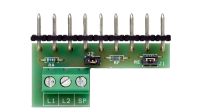 Marchio: ARITECH. Articolo: GS960-RB. Scheda resistenze di fine linea per i rilevatori rottura vetri della serie GS960