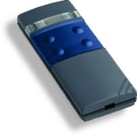 Marchio: CARDIN. Articolo: TRQ048400. Trasmettitore a 4 funzioni. Portata 200-300m. Caratteristiche tecniche come TRQ048200. 