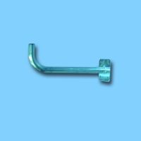 Marchio: CIAS. Articolo: STAFFAMURO-30C. Staffa a muro 30 cm per protezioni parallele a facciate conbarriere Ermusa e Minermo o sensori Murena (pezzo singolo).