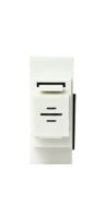 Marchio: COMBIVOX. Articolo: MODULO AUDIO PER INSERITORI BUS. Modulo audio per adattatore RJ45 colore nero