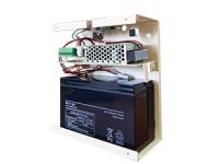 Micro alimentatore supplementare su BUS RS485 completo di alimentatore switching da 1.2 A, gestionedella batteria scarica tramite relè di stacco alimentazione per fine autonomia. Uscita relè associabile adevento o a telecomando.Completo di contenitore in metallo verniciato per alloggiamento dell’alimentatore supplementare e della batteria(batteria non inclusa). (Dim. L x H x P in m: 175 x 190 x 80).
