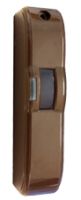 Marchio: COMBIVOX. Articolo: TIMOTEO WIND INDOOR. Rivelatore volumetrico filare, per uso interno, ad effetto tenda e a doppia tecnologia (infrarosso + microonda), risulta ideale per la protezione di varchi ed infissi quali porte, finestre, terrazzi coperti, corridoi di passaggio e vetrate, avendo un angolo di copertura di 140° per 15° a 4 metri di altezza (12 fasci da 15° + MW). Colore marrone.