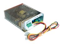 Marchio: COOPER. Articolo: 81215-S. Alimentatore switching 230Vca/13,8Vcc da 1,5Ah. Led presenza rete, protezioni: sovraccarico- sovratensioni uscita - corto circuito in uscita rete - fusibili, dimensioni 98x135x40 mm.