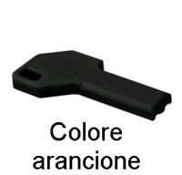 Marchio: DOMOTEC. Articolo: DCM02. Le chiavi programmabili DCM02 sono fornite non programmate , la programmazione della chiave avviene inserendola nell’attivatore e seguendo la procedura descritta nel manuale del sistema Domotec acquistato. Il sistema di connessione con la chiave DCM02 è garantito per migliaia di inserzioni grazie alla particolare contattiera dorata autopulente realizzata da Domotec per i suoi attivatori. Le chiavi DCM02 sono adatte per essere utilizzate con gli attivatori di tutti i sistemi e schede di attivazione universali DOMOTEC. Colore Arancione.