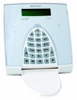 Marchio: DOMOTEC. Articolo: COSMO-50-DIGIT. COSMO-50 è un combinatore multifunzione a singolo vettore GSM dual band, ha ereditato tutte le principali funzioni del COSMO evolution ad esclusione delle funzioni PSTN. Il design innovativo, e la facilità di programmazione ed uso tipica della famiglia COSMO. La versione COSMO-50 DIGIT offre la possibilità della comunicazione digitale contact ID.Caratteristiche• Rete GSM dual band• Tastiera alfanumerica 23 tasti con 3 tasti funzione• Display alfanumerico 16 caratteri x 2 righe • Visualizzazione intensità campo su display• LED per power ON, guasto/anomalia, in trasmissione • 8 numeri in uscita memorizzabili e associabilia chiamate vocali/SMS/digitale (solo con COSMO-50 DIGIT) con gestione priorità• 7 messaggi vocali indipendenti: 4 associabili agliingressi, 1 tensione bassa centrale/mancanza rete,1 di attesa nelle pause, 1 comune a tutti gli ingressiinviato in coda a tutti. • 3 numeri programmabili entranti anche diversidagli 8 in uscita, con possibilità verifica caller ID.• Messaggi SMS di avviso per: stato in vita, allarmee ripristino allarme, credito residuo, impiantoinserito/disinserito, mancanza/ritorno rete alimentazione centrale, tensione bassa al combinatore.• Protocollo di comunicazione digitale contact ID(solo con COSMO-50 DIGIT)• Stop allarme da GSM/telefono fisso su chiamatacon comandi DTMF localmente con ingresso di bloccoo da tastiera.• 5 ingressi: 3 di allarme + 1 configurabile allarme o mancanza rete + 1 di blocco/abilitazione combinatore• 3 uscite: 2 comandabili da remoto con SMS o comandi DTMF, 1 automatica di guasto/anomalia che si attiva per mancanza campo, mancanza rete, guasto ecc.• Orologio programmabile, calendario e gestione anno bisestile• 253 eventi memorizzabili con data e ora evento• Tamper antiapertura e antirimozione • Tensione nominale 13,8 Vcc (10/14,5 Vcc)• Dimensioni: mm 135x155x28• Conformità R&TTE 1999/5/CE; EMC 2004/108/CE; BT2006/95/CE