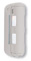 Marchio: DOMOTEC. Articolo: DIR80-TX. I rivelatori wireless DIR40-TX / DIR80-TX per il sistema SYDOM rappresentano la soluzione ottimale, ad alta immunità ai falsi allarmi, per la protezione perimetrale esterna dei fabbricati. Il trasmettitore SYDOM incorporato nel rivelatore permette una completa integrazione della supervisione SYDOM, compreso lo stato della batteria, funzione molto importante nelle apparecchiature da esterno. I rivelatori DIR40-TX / DIR80-TX permettono di limitare la portata di rivelazione in base alle esigenze installative, evitando così i falsi allarmi causati da movimenti al di fuori dell’area che si intende proteggere, inoltre grazie alla combinazione di due fasci di rivelazione (superiore ed inferiore) prevengono i falsi allarmi dovuti al movimento di piccoli animali.Caratteristiche• 4 zone di rivelazione regolabili• Portata regolabile da 3 a 24 m (12 per lato)• Applicazione: cortili, terrazze, parcheggi, ponteggi, etc. • Dimensioni: mm 56x239x128• Regolazione sensibilità e conteggio impulsi• Allarme su rivelazione di due piani di fasci• Immune ai piccoli animali• LED di segnalazione per test (escludibile)• Altezza di installazione 0,8 -1,2 m• Frequenza di funzionamento 433 Mhz• Antenna ceramica ad alto guadagno• Programmazione per autoapprendimento• Supervisionato• Segnalazione stato in vita• Segnalazione stato batteria• Tamper antiapertura frontale• Predisposizione per montaggio su palo• Batteria tionile di litio 3,6 V inclusa (art. DRB2001022)• Autonomia fino a 3 Anni • Grado di protezione IP54 • Temperatura di esercizio -20 +50 °C