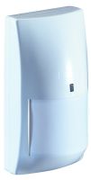 Marchio: DOMOTEC. Articolo: DIM70PET. Rivelatore a doppia tecnologia, con infrarosso passivo con lente di fresnel piana (cilindrica) + microonda planare.Caratteristiche• CEI 79-2 1° livello• Apertura 90°• Led di allarme escludibile• Regolazione impulsi• Funzionamento temporizzato logica AND• Tamper antimanomissione• Resistenze di fine linea incorporate e selezionabili• Elevata immunità ai disturbi in radiofrequenza ed elettromagnetici• Tensione di lavoro compresa tra 9 Vcc e 16 Vcc• Corrente assorbita max 18 mA a 12 Vcc• Dimensioni: mm 60x106x47• Discriminazione animali di massa fino a 34 Kg• Portata nominale 12 m