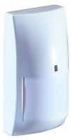 Marchio: DOMOTEC. Articolo: DIM70AM. Il rivelatore a doppia tecnologia DIM 70AM prevede la funzione di rivelazione di antimascheramento con microonda attiva. Lo snodo con microswitch antirimozione DSN73 (opzionale) garantisce la conformità alla norma CEI 79-2 2° livello. La portata massima raggiunge i 15 m, con copertura orrizzontale di 90° della sezione infrarosso e 110° della sezione microonda.Rivelatore a doppia tecnologia, con infrarosso passivo con lente di fresnel piana (cilindrica) + microonda planare con funzione antimasking.Caratteristiche• CEI 79-2 1° livello; * CEI 79-2 2° livello con snodo DSN73• Portata nominale 15 m• Apertura 90°• Antimasking (sezione Microonda), con uscita dedicata• Funzione antimascheramento selezionabile• Modalità AND/OR programmabile• Resistenze di fine linea incorporate e selezionabili• Abilitazione/disabilitazione dei LED• Regolazione sensibilità microonda• Tamper antimanomissione• Elevata immunità ai disturbi in radiofrequenza ed elettromagnetici• Tensione di lavoro compresa tra 9 Vcc e 16 Vcc• Corrente assorbita 12 mA a 12 Vcc• Dimensioni: mm 60x106x47