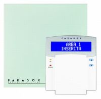 Marchio: PARADOX. Articolo: EVO48. Centrale a microprocessore a 8 zone cablate (16 con la funzione di duplicazione zone) espandibile fino a 48 zone cablate/senza fili. Possibilità di inserimento a chiave. Memoria 1024 eventi, 96 codici utenti/telecomandi. Possibilità di inserimento rapido con zone aperte, e di suddividere l’impianto in 4 aree indipendenti. Combinatore telefonico digitale incorporato: 4 numeri per Centrale di Sorveglianza e 8 numeri per combinatore vocale (con VDMP3). Cambio automatico dell’ora legale e solare. Pulsante di ripristino programmazione (riporta ai valori di default e riavvia), connessione diretta a 9.6k baud con il software WinLoad, 5 uscite programmabili di cui 1 a relè. Possibilità di collegare fino a 127 moduli di qualsiasi tipo sul BUS (comprese le tastiere), in qualsiasi combinazione. 15 tipologie di zona programmabili. Alimentatore “switching” 1.7A. Armadio metallico mm 280x280x76. Fornita con tastiera K641 con visualizzatore alfanumerico LCD con retroilluminazione colore blu ad alta visibilità.