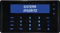 Marchio: PARADOX. Articolo: K656N. Tastiera a sfioramento Touch Sense come K656, colore nero.