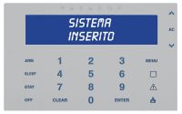 Marchio: PARADOX. Articolo: K656S. Tastiera a sfioramento Touch Sense come K656, colore argento.