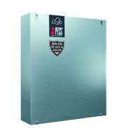 Marchio: PESS. Articolo: i.Go 4. Centrale a microprocessore 4 ingressi in box metallico e alimentatore da 1,7A Dimensioni mm b.260 x h.340 x p.70