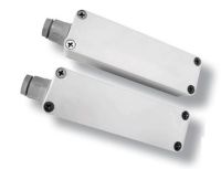 Marchio: UNITEK. Articolo: UTKCH21. Contatto magnetico di alta sicurezza per superficie - triplo bilanciamento magnetico con protezione antistrappo per la parte reed e per la parte magnete -IMQ 2°livello