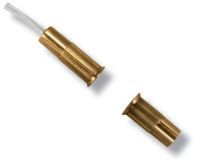 Marchio: UNITEK. Articolo: UTKCI02KC6. Contatto magnetico da incasso in ottone - cavo di usc. lung. 6 mt.