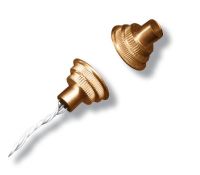 Marchio: UNITEK. Articolo: UTKCI03C6. Contatto magnetico da incasso in ottone per porte blindate - cavo di usc. lung. 6 mt.