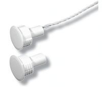 Marchio: UNITEK. Articolo: UTKCI122S. Contatto magnetico da incasso plastico per porte blindate con reed di scambio - 