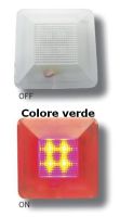 Marchio: UNITEK. Articolo: UTKRO504LV. Ripetitore ottico 12/24 volt led grande partenza - cavo di collegamento - verde - ip65