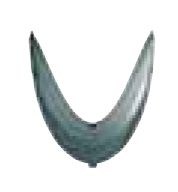 Marchio: VENITEM. Articolo: 20205514. Calotta lampeggiante fumè mini murano