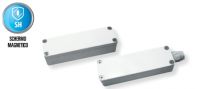 Marchio: VIMO. Articolo: CTC1501SH. Sensore per superficie a triplo bilanciamento magnetico e con schermo anti magnete. Tamper anti rimozione sia su contatto che su magnete. Certificazione IMQ EN50131 Gr. 3 Cl. IV. Triplo bilanciamento dist. funzionamento 3-17 (ottimale 8-12)mm.