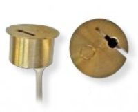 Marchio: VIMO. Articolo: CTI150SCCA. Contatto magnetico da incasso per porte in ferro. La brugola di regolazione espande il sensore per un fissaggio ideale nel serramento. Il contenitore è realizzato a basso profilo ed in due differenti diametri. Distanza di funzionamento 12mm (non ferromagnetici). Cavo 5 poli 100 cm. EN50131-2-6 Grado 2 Classe IV. CEI 79/2 1°Liv. 20x20Ø mm. Contatto di scambio NA/NC V=60Vcc I=250mA VAmax=3VA.