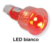 Marchio: VIMO. Articolo: KRO123MW. Ripetitore ottico con LED ad alta intensità per installazione ad incasso in interni o esterni riparati. Profilo ridotto per permettere l’incasso anche nei tappi ciechi delle serie modulari. Ottima visibilità anche in condizioni di luce diurna. Alimentazione 12Vcc con basso assorbimento luce fissa. Connessione a morsetto. Disponibile in 6 versioni: rosso, giallo, verde, blu, bianco e bicolore rosso/verde. Contenitore in ABS trasparente. Tensione di alimentazione 12Vcc. Materiale/colore ABS trasparente. Dimensioni 39x20Ø mm. Connessione Morsetto. Colore LED Bianco. Assorbimento (Luce fissa) 8mA. 