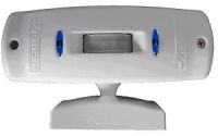 Marchio: VIMO. Articolo: IRPYROSMWOUT. Rivelatore a doppia tecnologia IR/MW per finestre con effetto tenda. Portata max 5 mt. Con snodo passacavo. Colore bianco.