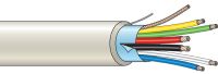 Marchio: ARITECH. Articolo: WC106W-HF. Cavo schermato 2x0,75 + 4x0,22, senza alogeni. Matassa da 100 m.