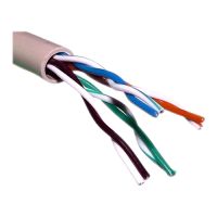 Marchio: DIERRETVCC. Articolo: vh-utp5e-300-h. Bobina  Cavo - 305 m - UTP - Categoria 5E - Conduttore 24AWG flessibile - Gridio - Senza Alogeni, ignifugo e con bassa emissione di fumi secondo la normativa IEC 60332-1