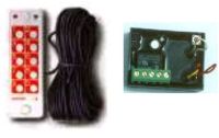 Marchio: ARMAS. Articolo: DIGITEN C 404. Kit per automatismi o controllo accessi composto da: tastiera Digiten, antivandalo, in alluminio anodizzato IP67, elettronica remota C 404 monocanale da 1 a 5 codici da 6 cifre