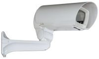 Marchio: ARITECH. Articolo: CHW270P/24Vac. Custodia per esterno completa di staffa, snodo, tettuccio e riscaldatore. Passaggio cavi all'interno della staffa. Involucro interno in ABS. Grado di protezione IP66. Per telecamera 24Vac alimentatore incluso