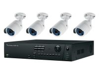 Marchio: ARITECH. Articolo: TVN-1004-KB2. TruVision NVR 10 kit composto da: TVN-1004cS-1T x 1, TVB-1103 x 4. Fornito in una comoda confezione TruVision.