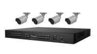 Marchio: ARITECH. Articolo: TVN-1108-KB2. KIT TVN11 composto da un registratore TVN-1108S-2T e quattro telecamere Bullet TVB-5601.