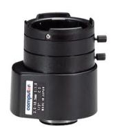 Marchio: ARITECH. Articolo: TG3Z3510FCS. Obiettivo varifocal autoiris ASFERICO, lunghezza focale f. 3,5-10mm, formato 1/3”.Attacco CS . Apertura diaframma 1,0 -360.