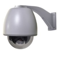Marchio: ARITECH. Articolo: GEA-RE4-D26P. Legend Dome versione anti vandalismo, dotata dell'esclusivo sistema SilkTrak™ direct drive per una movimentazione morbida e precisa. Day-Night 26x, montaggio da esterno a parete, calotta in acrilico fumè.