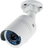 Marchio: ARITECH. Articolo: TVB-1103. Mini Bullet IR da esterno TruVision™ 1.3 MPX, PAL, True D/N con filtro meccanico, H.264, IR  25m,  PSIA/ONVIF/CGI, Ottica fissa 4mm @ F1.6, PoE / 12VDC