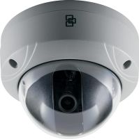 Marchio: ARITECH. Articolo: TVD-1102. Mini Dome da interno TruVision™ 3 MPX, PAL, D/N digitale, H.264, PSIA/ONVIF/CGI, Ottica fissa 2,8mm@ F1.2, Alimentazione solo PoE.