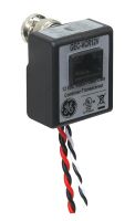 Marchio: ARITECH. Articolo: GEC-VCR12V. Combiner UTP a singolo canale passivo (Video-Power-Data), protezione da sovratensioni e loop di terra, con convertitore 24/12Vcc