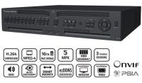 Marchio: ARITECH. Articolo: TVN-2132P-24T. TruVision NVR 21, 32 IP channels, H.264/MPEG-4, ONVIF/PSIA, 160 Mbps bandwidth, eSATA, HDMI/VGA/BNC, 2U, 24 TB
