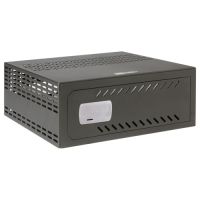 Marchio: DIERRETVCC. Articolo: vh-vr-120. Cassaforte speciale per videoregistratore  - Chiusura con chiave - Serratura doppia mappa - Compatibile con videoregistratori fino a 1,5/2U - Misure: 150 (Al) x 515 (An) x 510 (Fo) - Rete di ventilazione - Possibile fissaggio a terra- Apertura parte posteriore per passaggio cavo