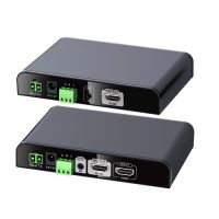 Marchio: DIERRETVCC. Articolo: VH-HDMI-EXT-2WIRE. Estensione di segnale HDMI per 2 cavi conduttori - Lunghezza massima 300 metri - Supporta risoluzione 1080p - Include trasmissione IR (per telecomando a distanza) - Collegamento multiple dei ricevitori con un unico trasmettitore