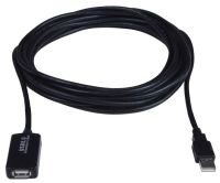 Marchio: DIERRETVCC. Articolo: VH-USB1-5. Extender USB 2.0 - Lunghezza 5,0 m - Attivo, assicura buona qualità del segnale per assicurare il funzionamento - Trasferimento dati fino a 480 Mbps