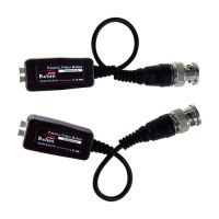 Marchio: DIERRETVCC. Articolo: vh-ba612p. Balun (Transceptor) - 1 canale - Passivo - BNC/UTP 2 pin - video - Distanza illuminazione massima 400 m (colori) / 600 m (bianco e nero) - 2 unità (emissore e ricevitore)