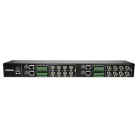 Marchio: DIERRETVCC. Articolo: vh-ba616p. Balun (Transceptor) - 16 canali - Passivo - BNC/RJ45 - video - Distanza illuminazione massima 400 m (colori) / 600 m (bianco e nero) - Puó essere usato come emissore o ricevitore