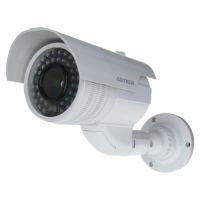 Marchio: DIERRETVCC. Articolo: vh-cs090. Telecamera simulata non operativa - Aspetto Telecamera bullet IR - Led rosso intermittente - 2 pile  AA