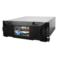 Marchio: DIERRETVCC. Articolo: vh-xs-nvr725624-dr. Super NVR per telecamere IP X-SECURITY - Massimo 256 CH - Risoluzione 128CH@1080p / 256CH@720p - Compressione H.264 - Allarmi - Audio - Uscita multischermo: VGA e 2 HDMI Full HD - Schermo LCD 7